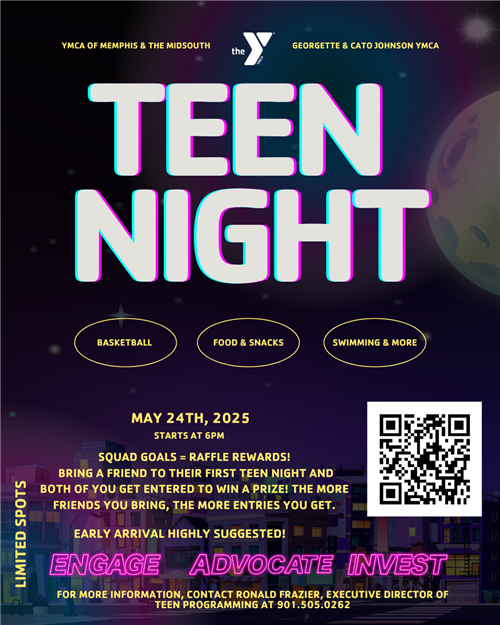 Teen Night May 24 2025
